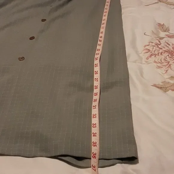 Fashion Bug long  green skirt Sz 18/20 - Picture 12 of 15